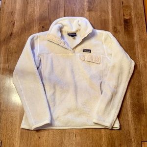 Women’s Patagonia Re-Tool Snap Fleece Cream M